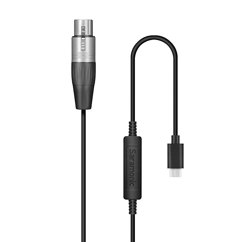 197 Foot6M XLR to TypeC Cable  UTCXLR XLR Female Microphone Connector to USB TypeC Audio Cable Smartphone Adapter Compatible with Huawei Sumsung Xiaomi TypeC Devices Smartphone