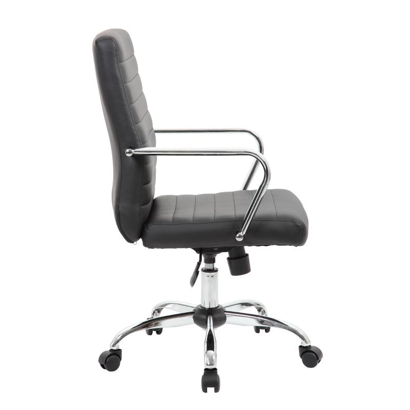 Task Chair with Fixed Arms Black - Boss Office Products