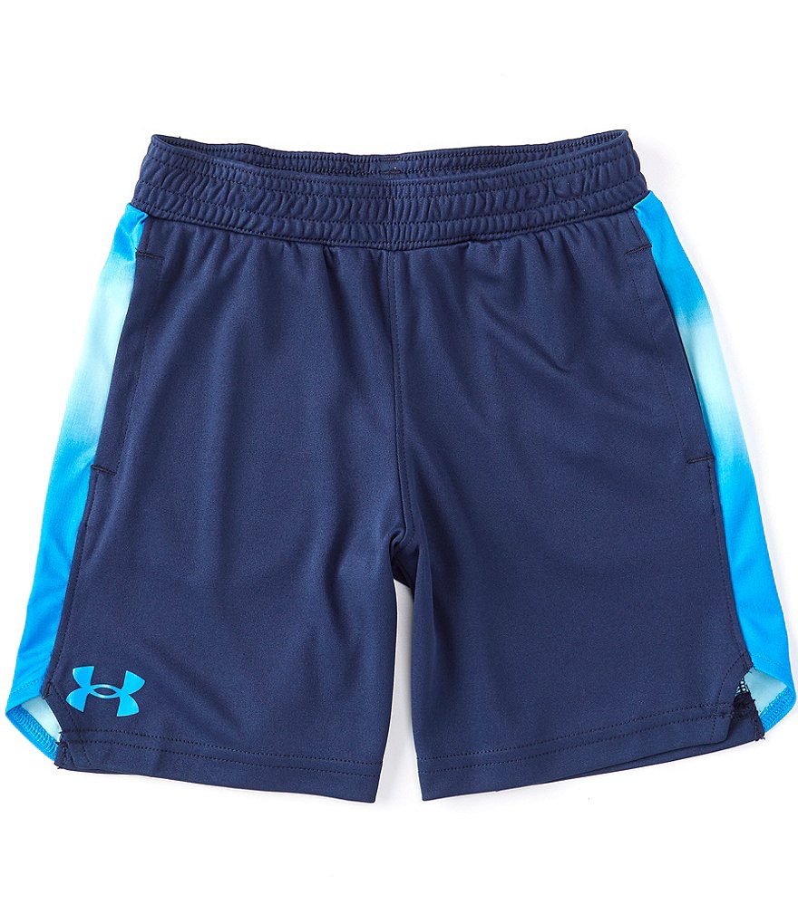 Under Armour Little Boys 2T-7 UA Rattleade Boost Tie-Dyed Shorts