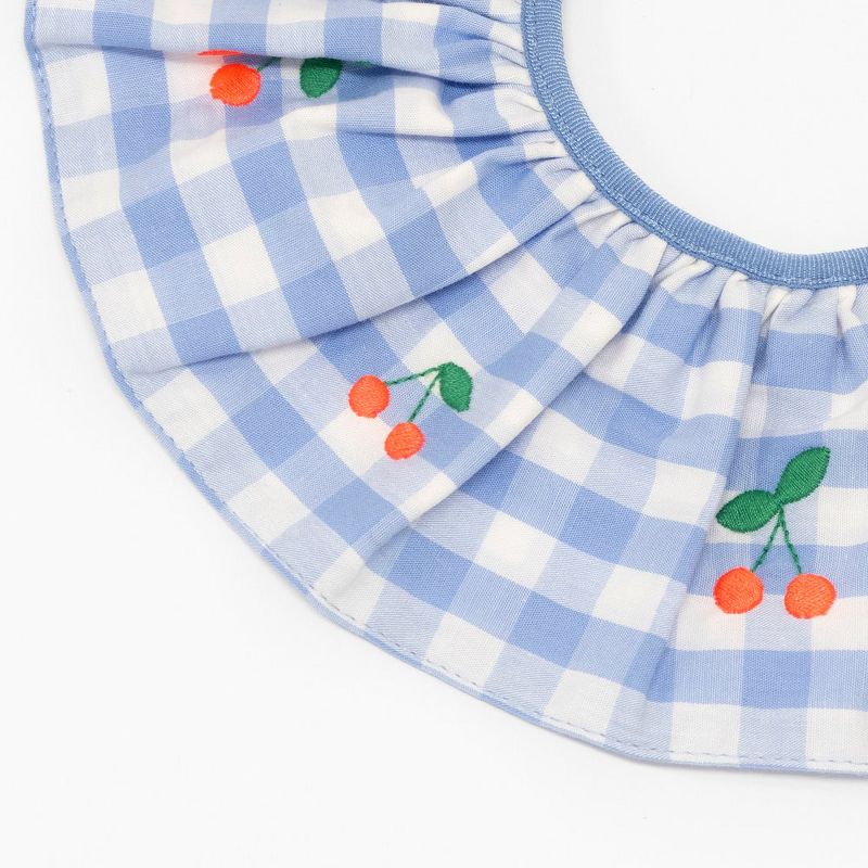 Meri Meri - Gingham Ruffle Collar - Costume Wearable Accessory - 1ct