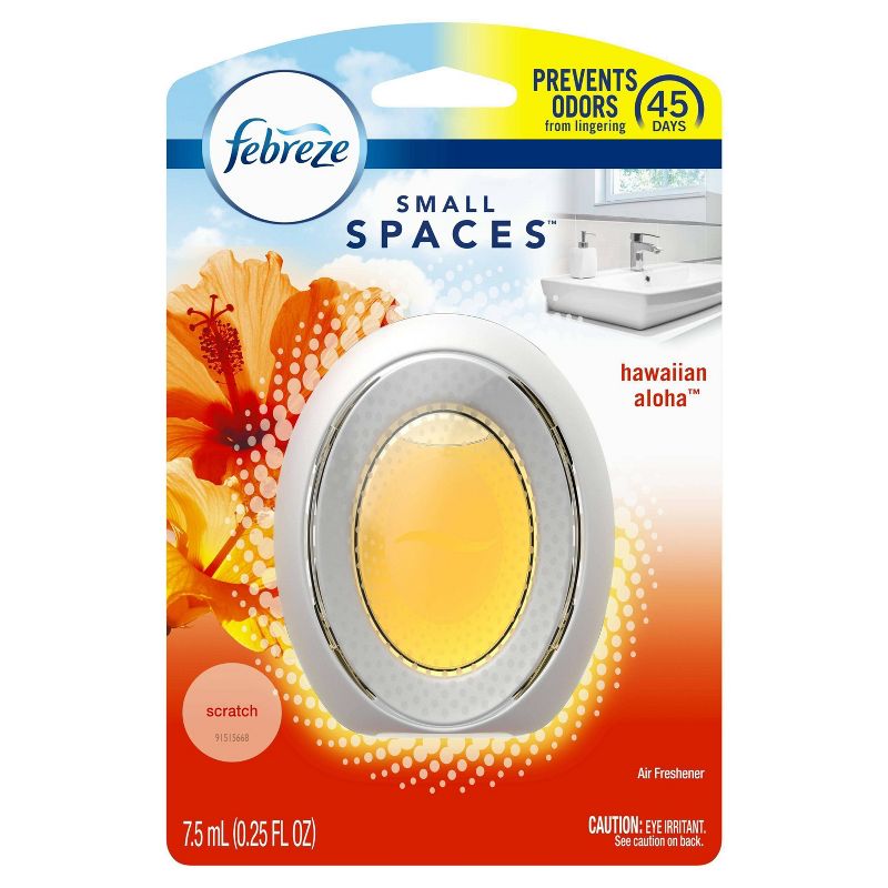 Febreze Odor-Eliminating SMALL SPACES Air Freshener - Hawaiian Aloha - 1ct