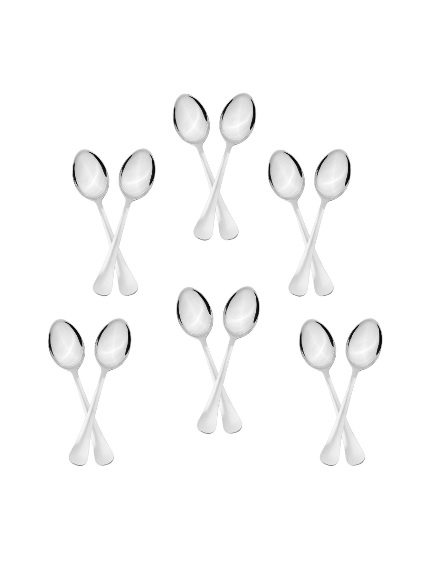 Westside Home Brown Copper Tea Spoons (Set of 4)