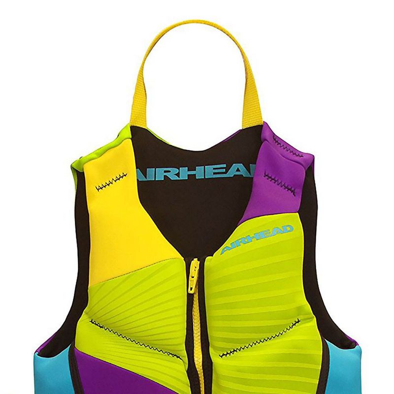 Airhead Gnar Neolite Kwik-Dry 30-50 Lb Zippered Child Life Vest Jacket 10074-02