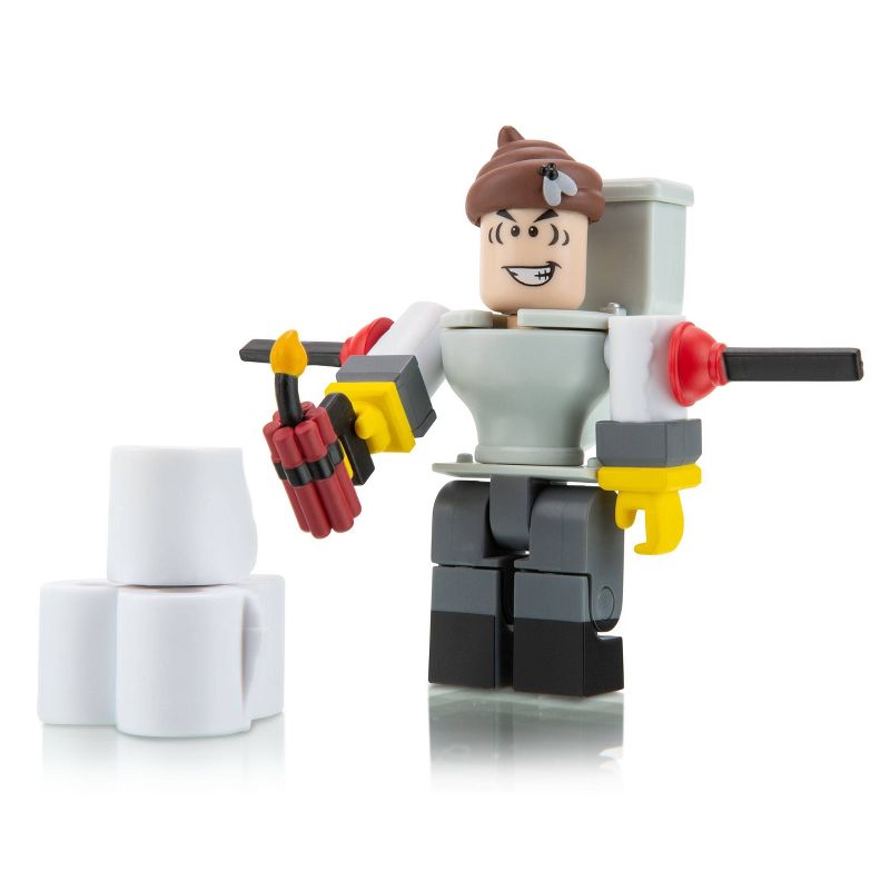Roblox Action Collection - Mr. Toilet Figure Pack (Includes Exclusive Virtual Item)