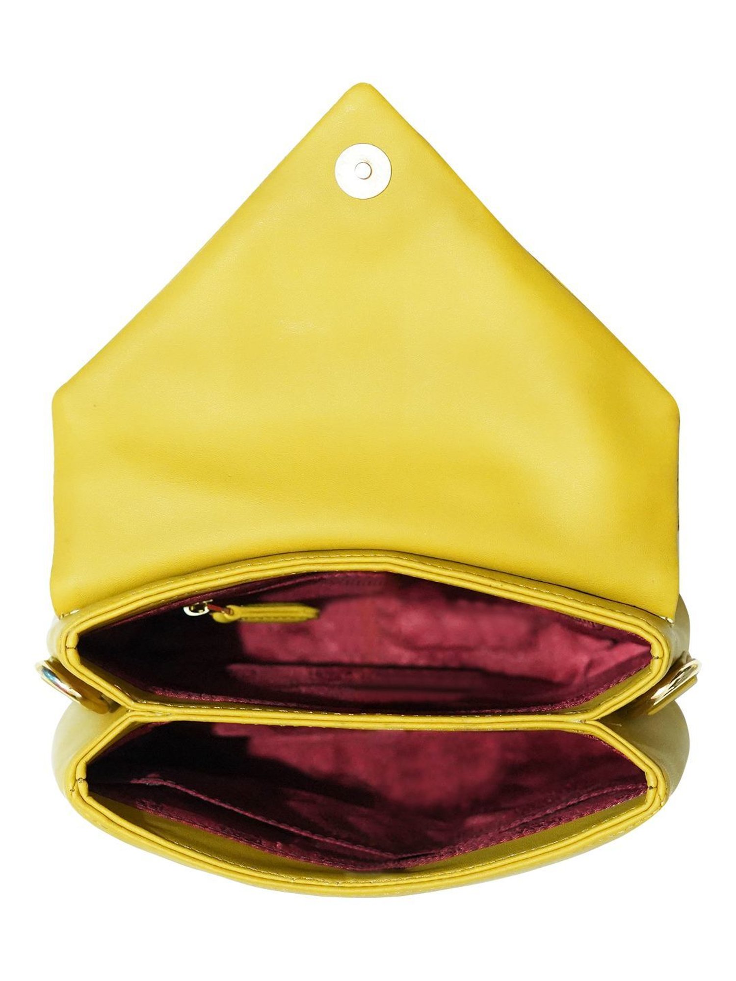 Horra Yellow Small Satchel Handbag