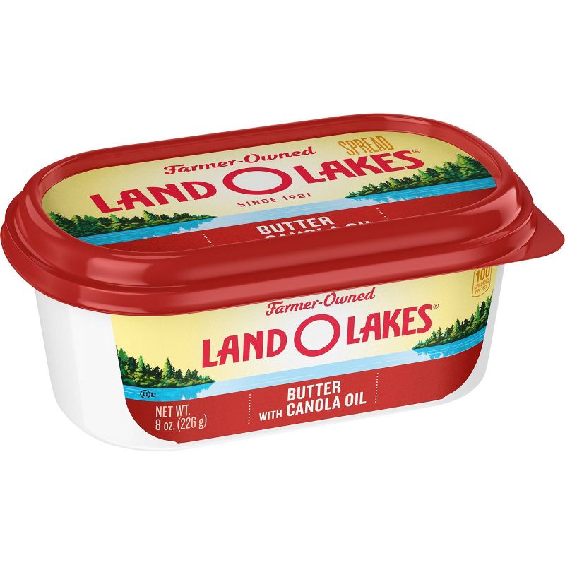 Land O Lakes Spreadable Butter with Olive Oil & Sea Salt - 7oz