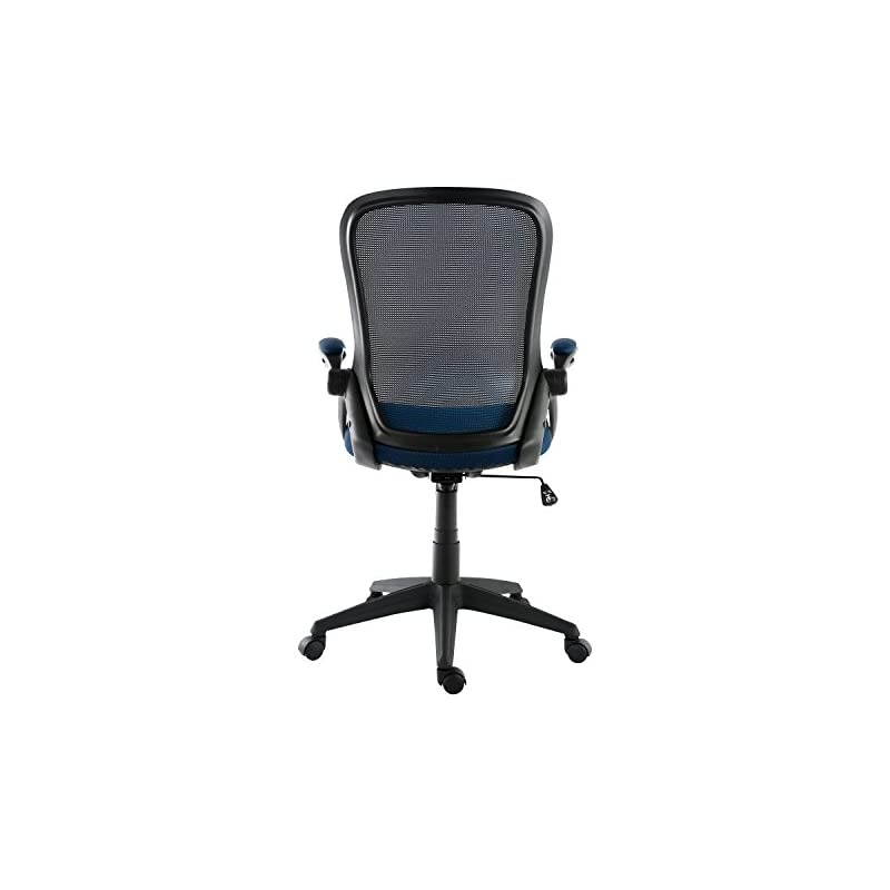 Sadia Office Chair in Mesh, Blue