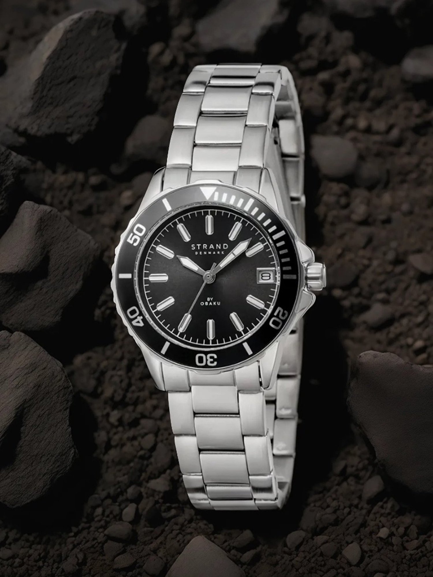 STRAND by Obaku S744LDCBSC Aberdeen Analog Watch for Women