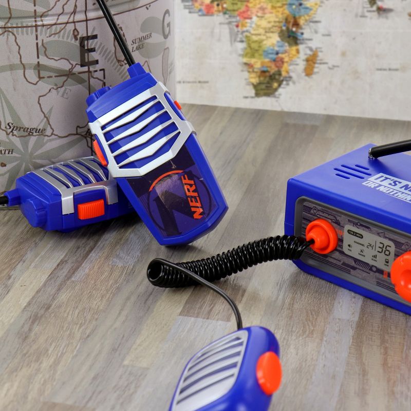 Nerf 3-Way Walkie Talkie Base Station Kit