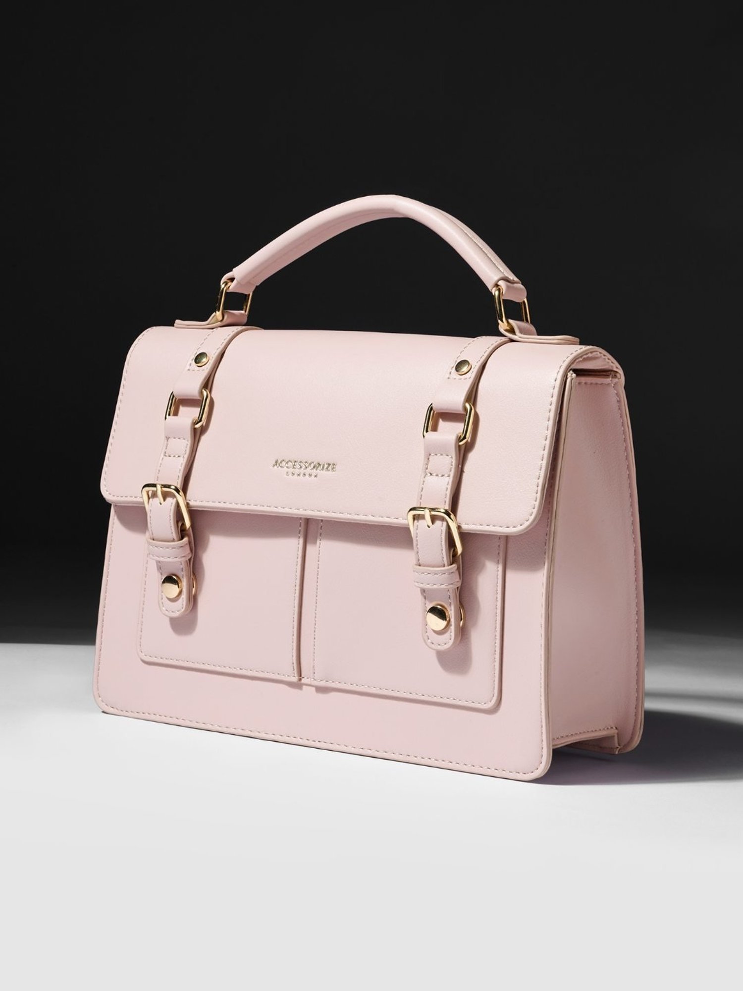 Accessorize London Pale Blush Rookie Satchel Handbag