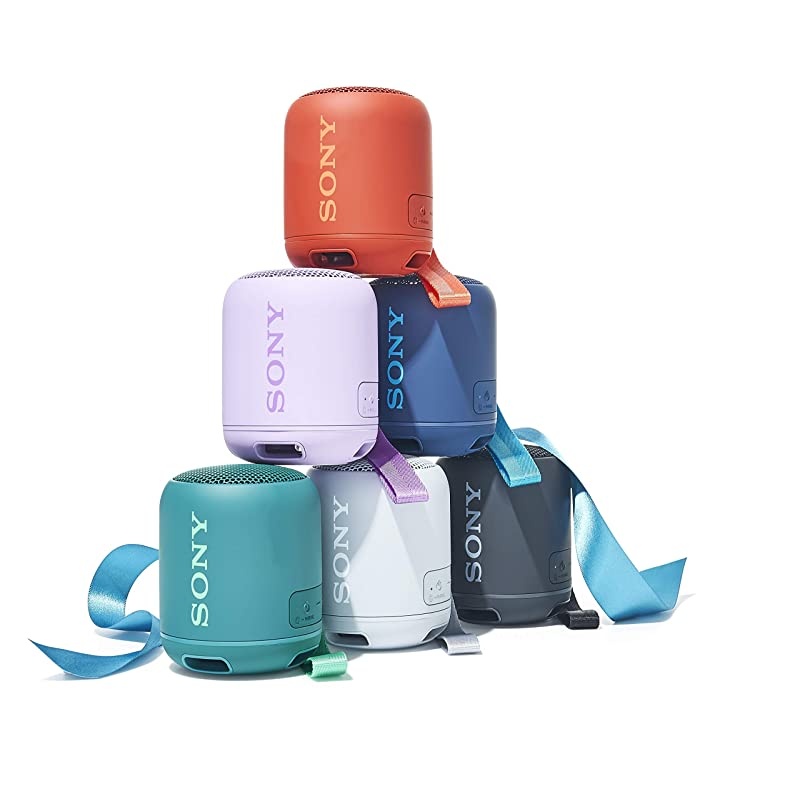 SRSXB12 Mini Bluetooth Speaker Loud Extra Bass Portable Wireless Speaker with Bluetooth Loud Audio for Phone Calls Small Waterproof and Dustproof Travel Music Speakers Violet  Exclusive