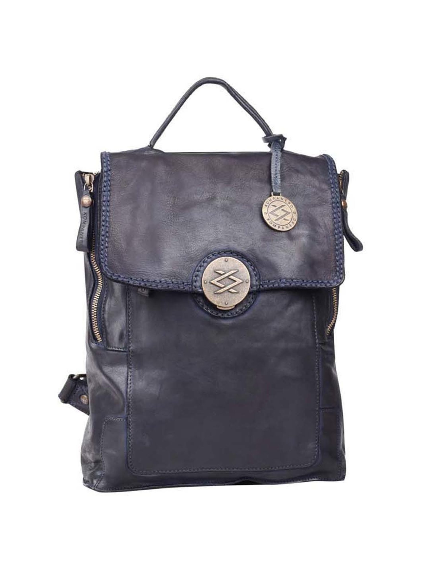 KOMPANERO Blue Large Laptop Backpack