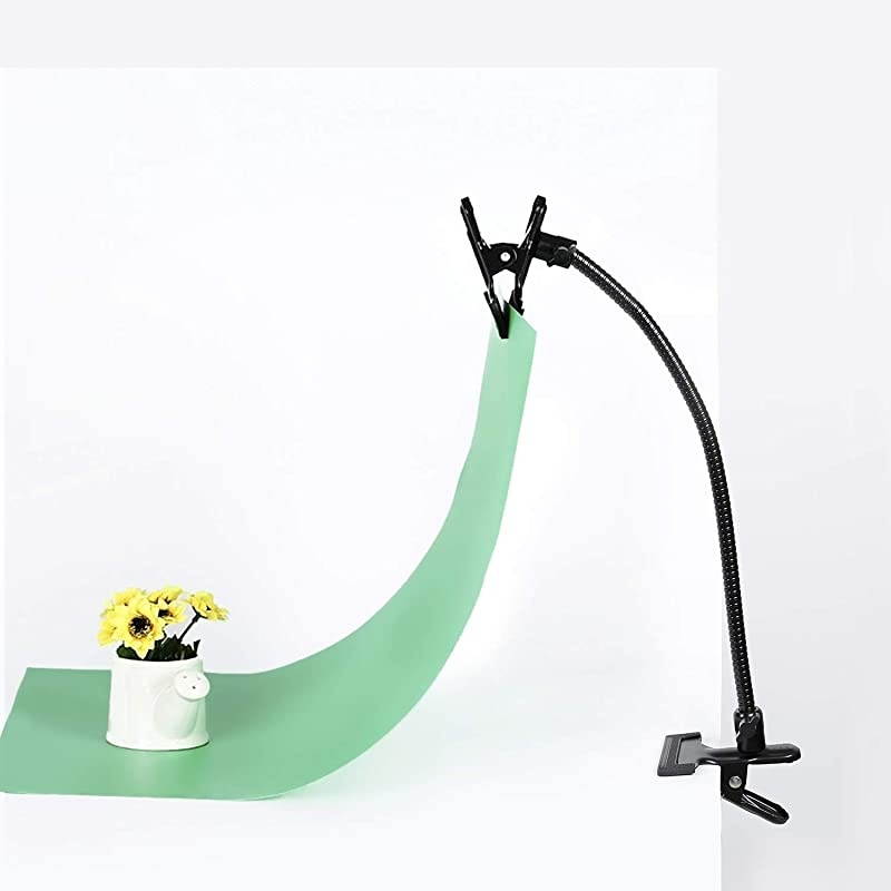 Studio Light Stand Background Holder U+CType Heavy Duty Clamp Clip with Flexible Long Arms Gooseneck Camera Studio Accessories Reflector Camera Studio Set