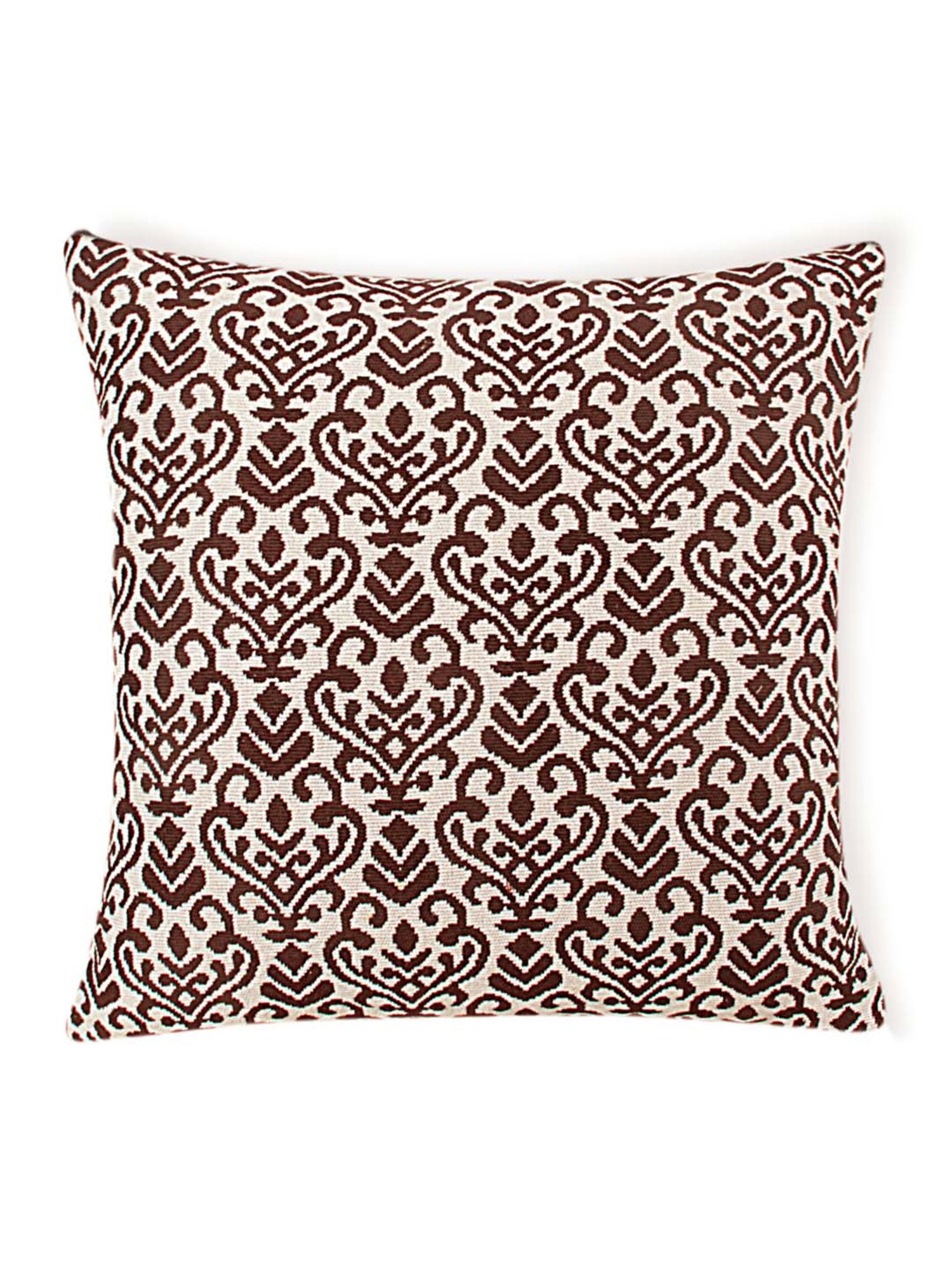 Saral Home Brown Cotton Cushion Covers - Set of 2