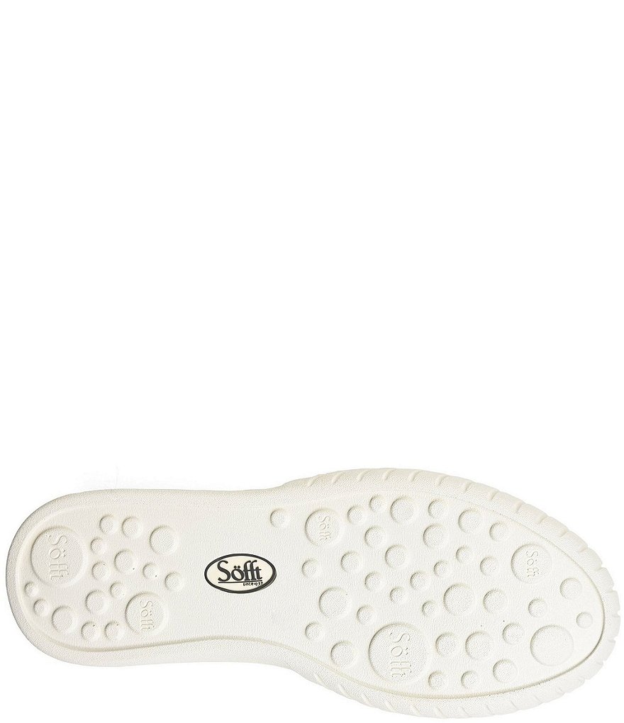 Sofft Potina Leather Slip-On Wedge Sneakers