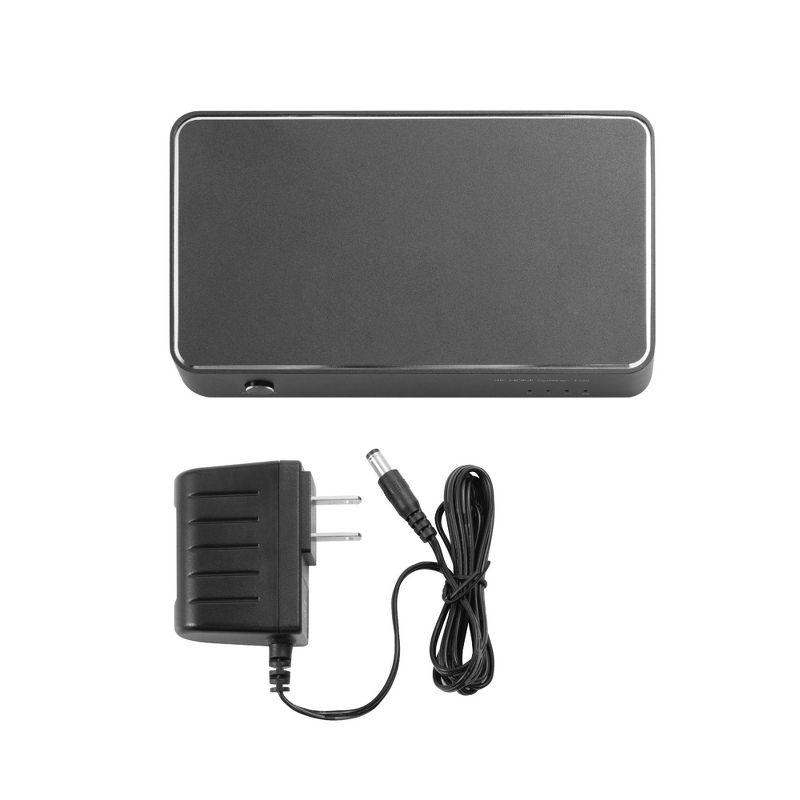 Philips 3 Port HDMI Switch - Black