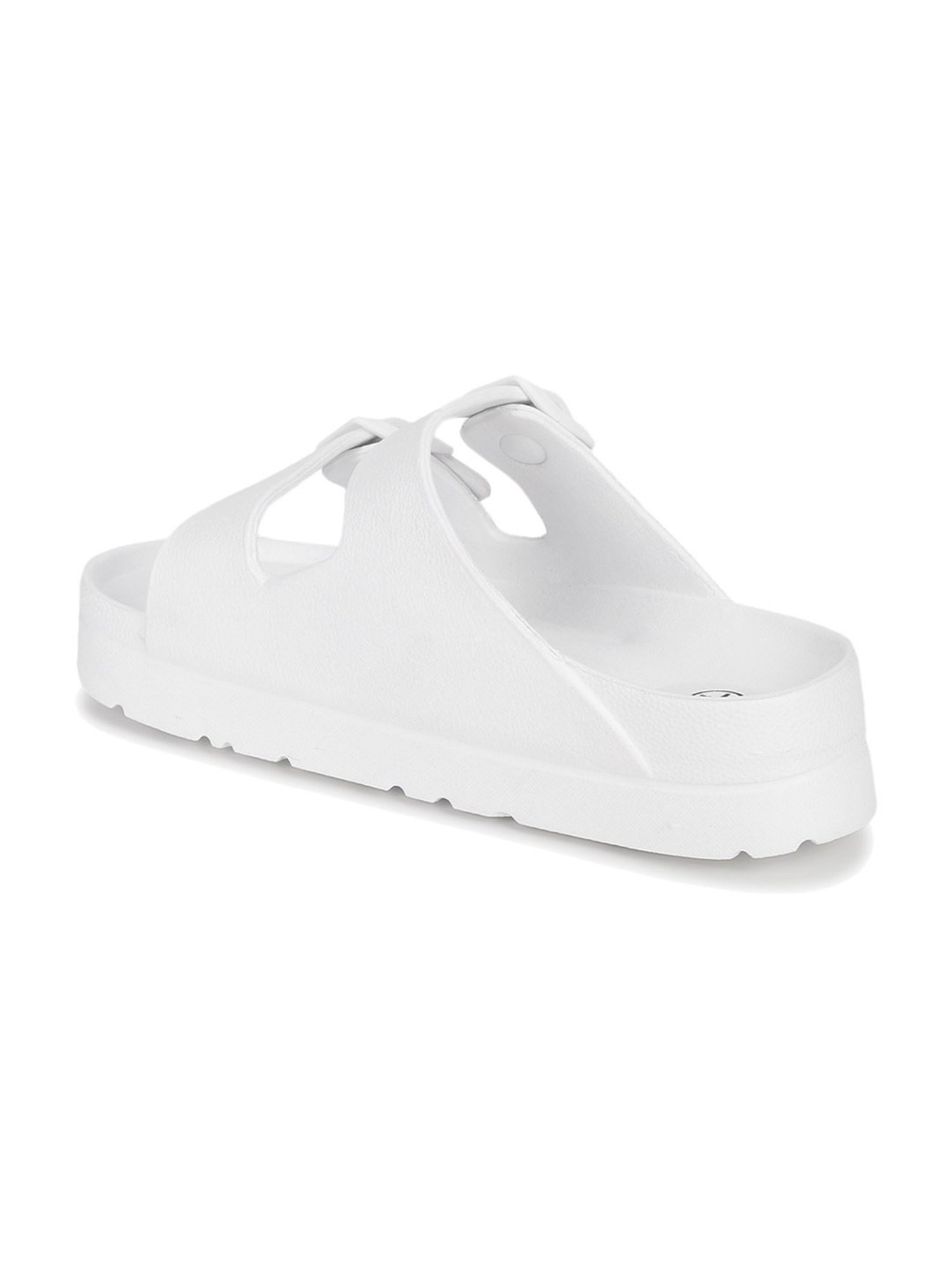 Truffle Collection Women's White Casual Sandals