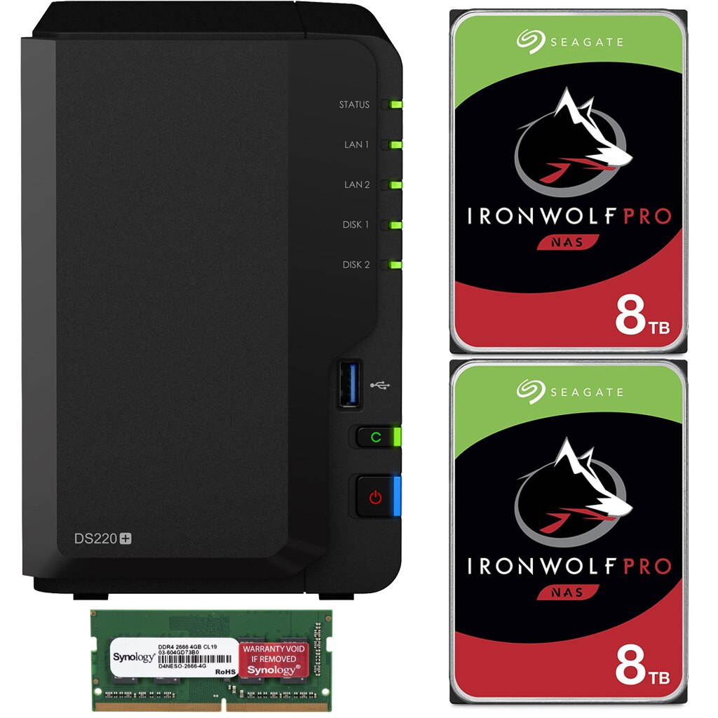 Synology 2 Bay Network Video Recorder NVR1218 (Diskless)