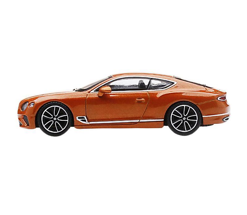Bentley Continental GT Orange Flame Metallic Limited Edition to 1200 pieces Worldwide 1/64 Diecast Model Car by True Scale Miniatures