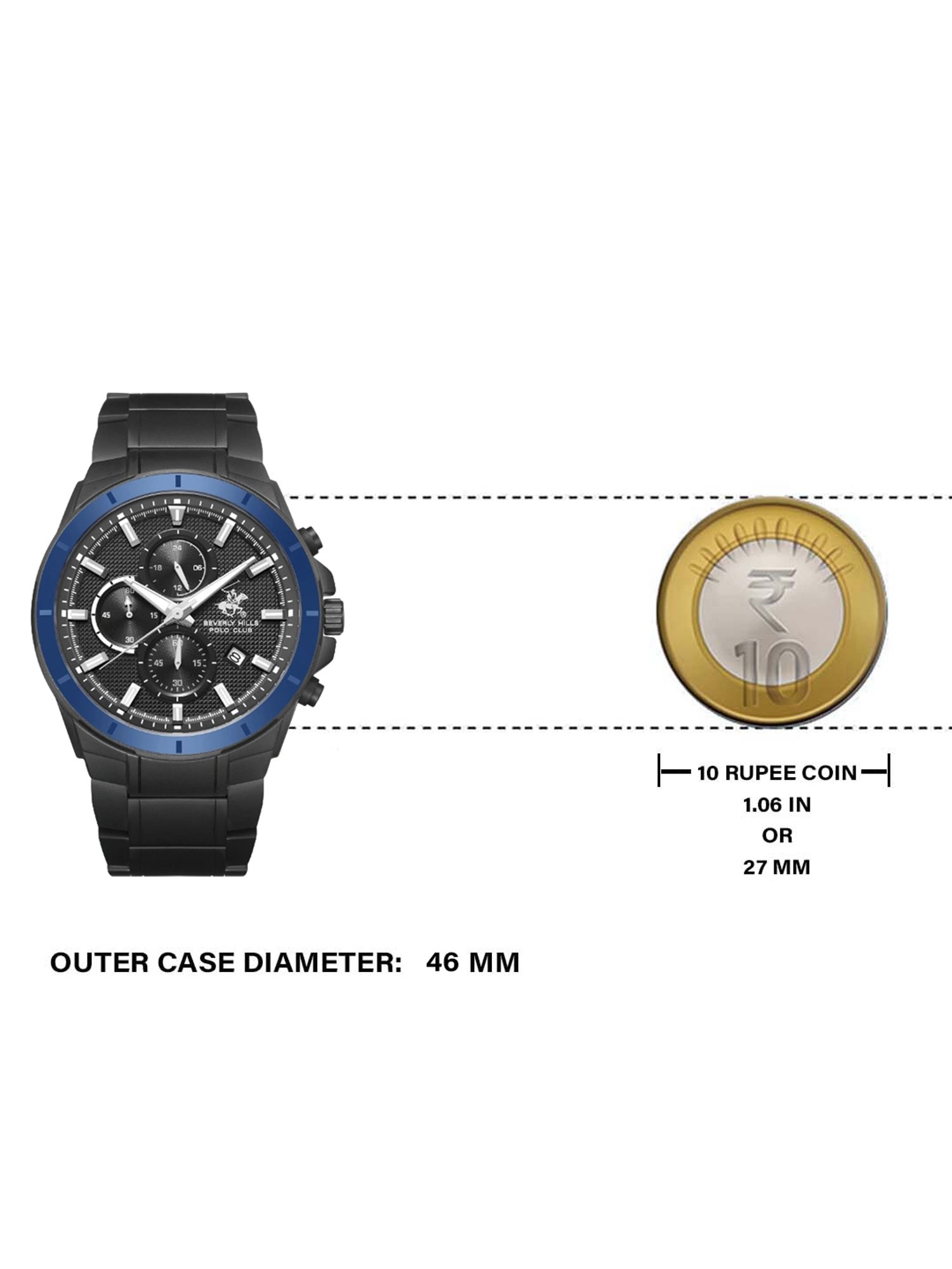 Beverly Hills Polo Club BP3598Y.650 Analog Watch for Men