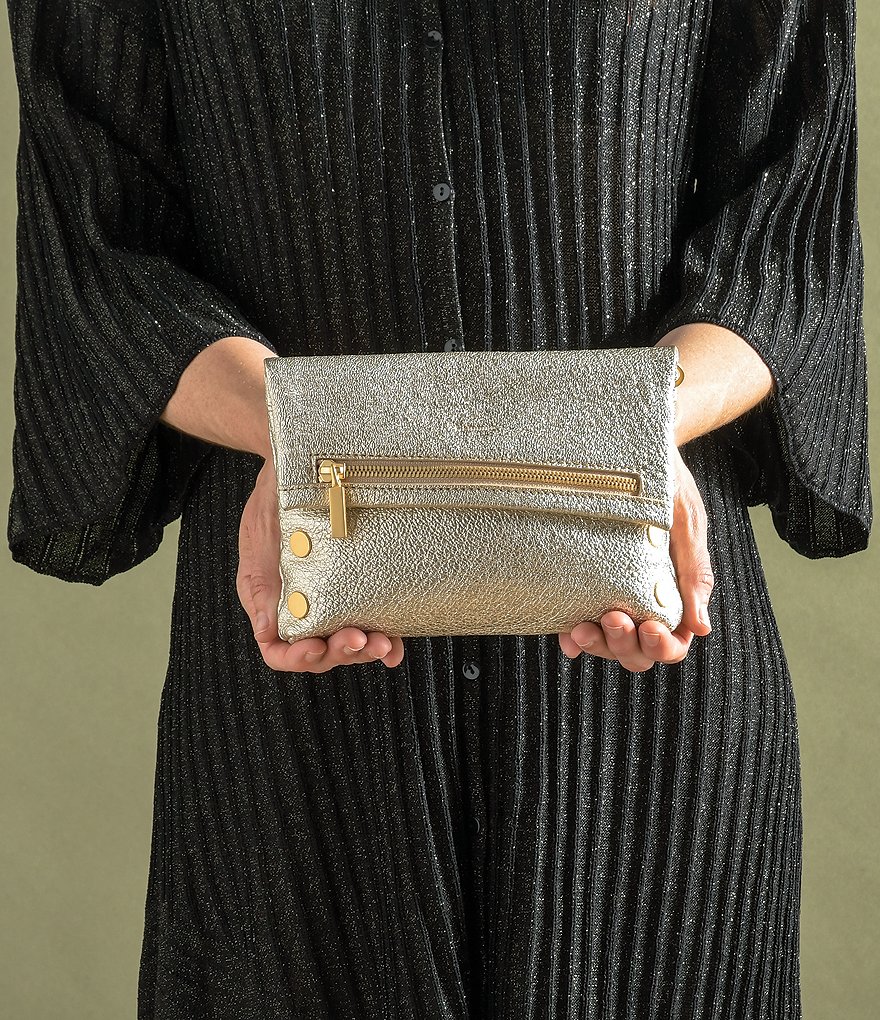 ZAC Zac Posen Belay Iridescent Saddle Crossbody Bag