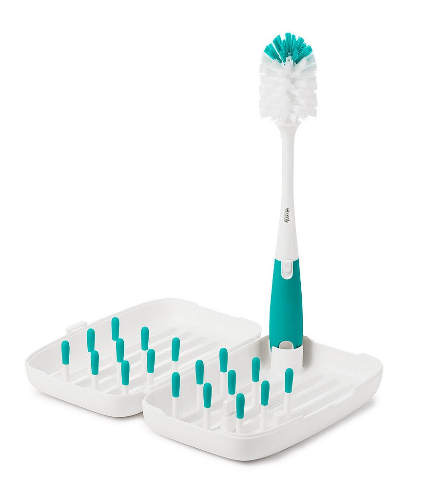 OXO Tot On-The-Go Drying Rack With Bottle Brush