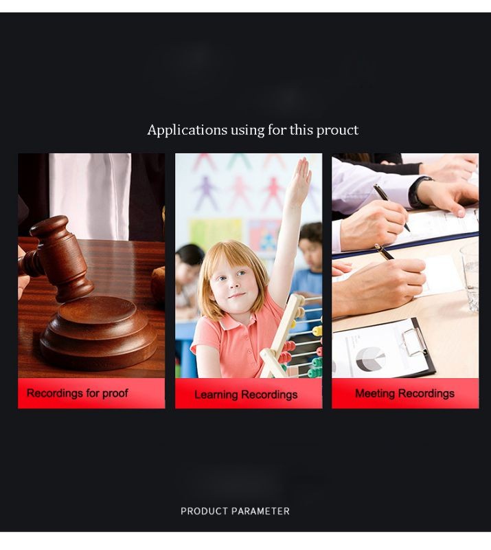 Digital Pen Recorder Video Voice Recording HD 1080P Pen Camera Voice Control Recorded Mini Camcorder With OLED Screen Play External