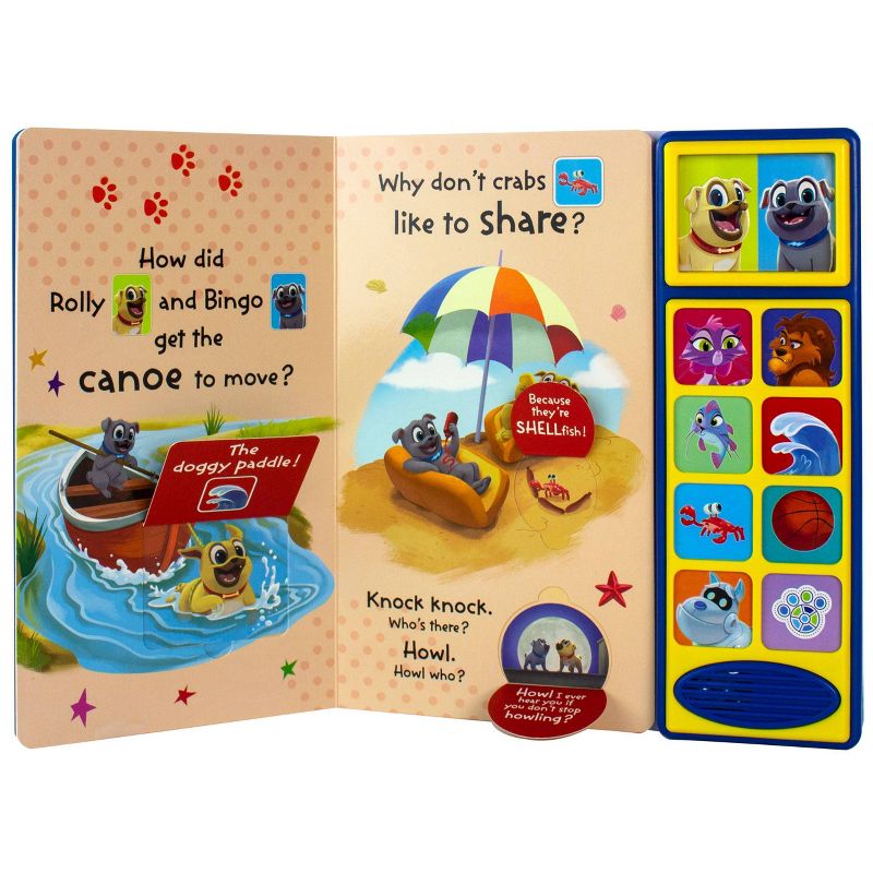 Disney Puppy Dog Pals - Lift a Flap Sound Book : Lift and Laugh (Hardcover)