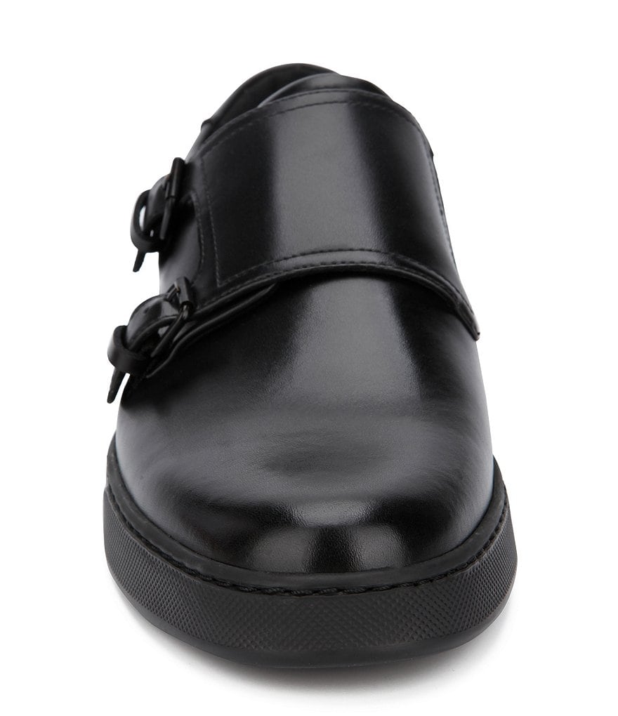 Kenneth Cole New York Men's Liam Leather Monk Strap Shoes