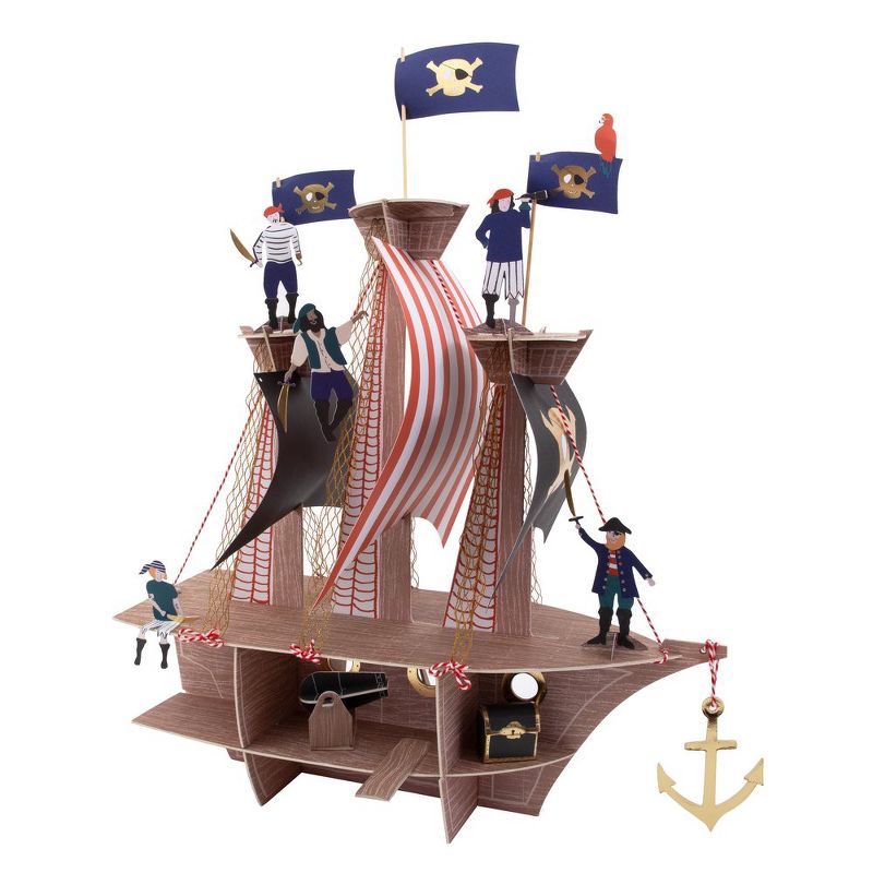 Meri Meri Pirates Bounty Centerpiece   Party Decorations and Accessories   20  x 21  x 15