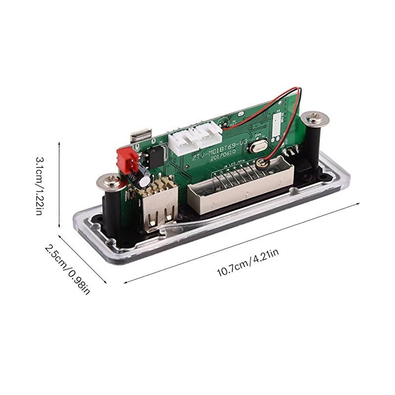 WMA Decoder Board Audio Wireless Bluetooth 42 Module Support USBSD CardFM Switching Supports WMAWAVlossless APEFLAC Format Music