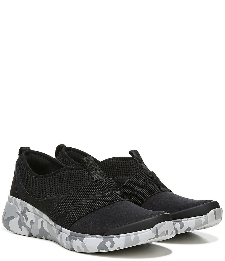 Bzees Haven Camo Print Washable Slip-On Sneakers