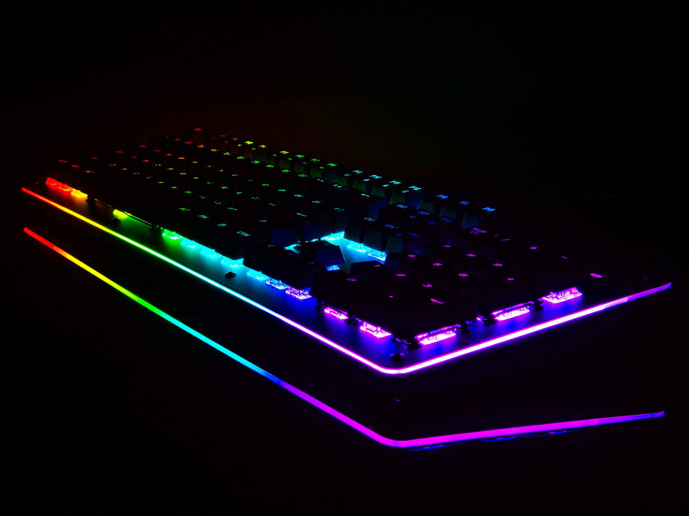 Rosewill NEON K52 RGB Waterproof Membrane Mechanical Gaming Keyboard