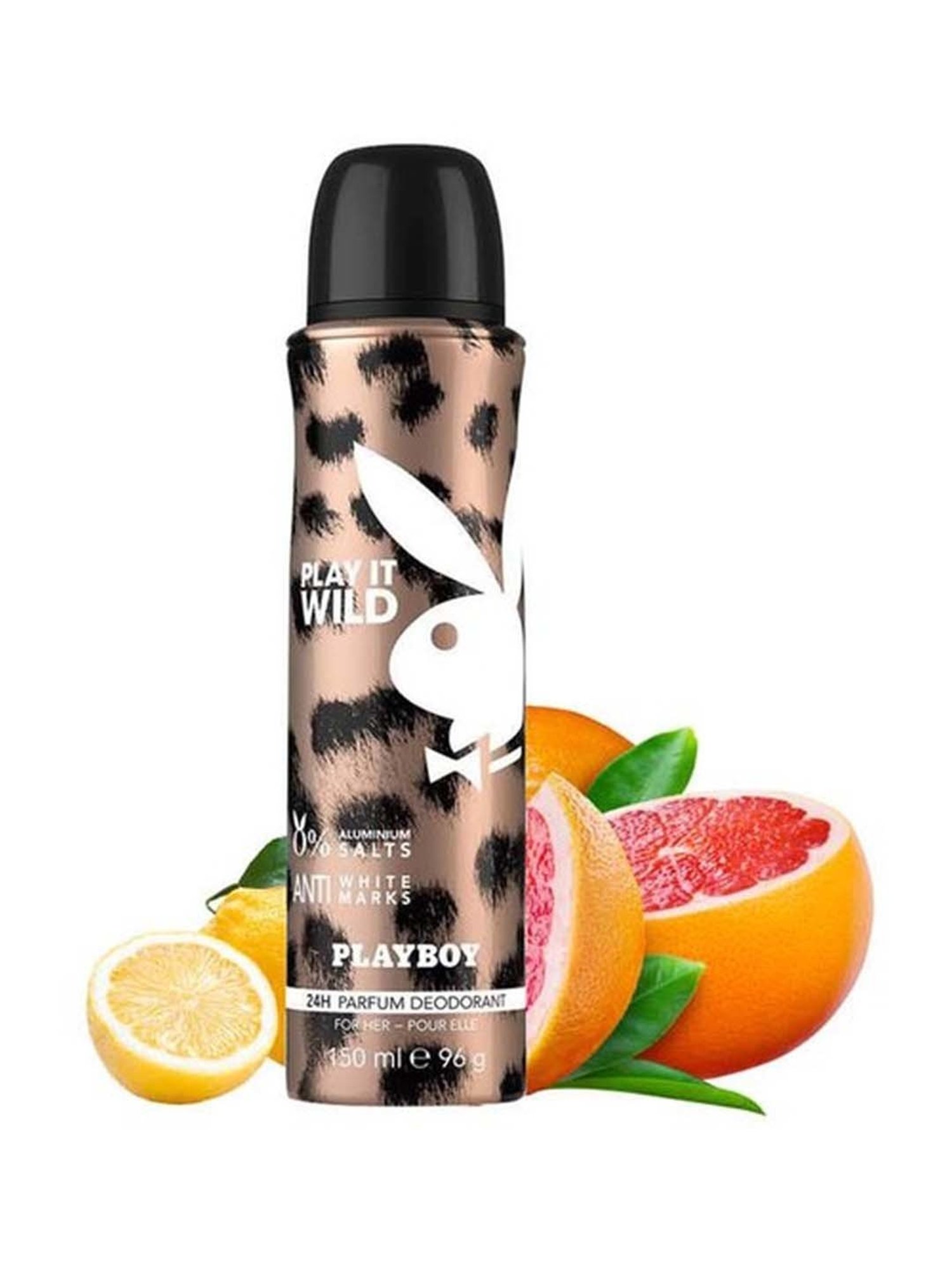 Playboy Wild Women Deodorant Spray (Pack of 3)