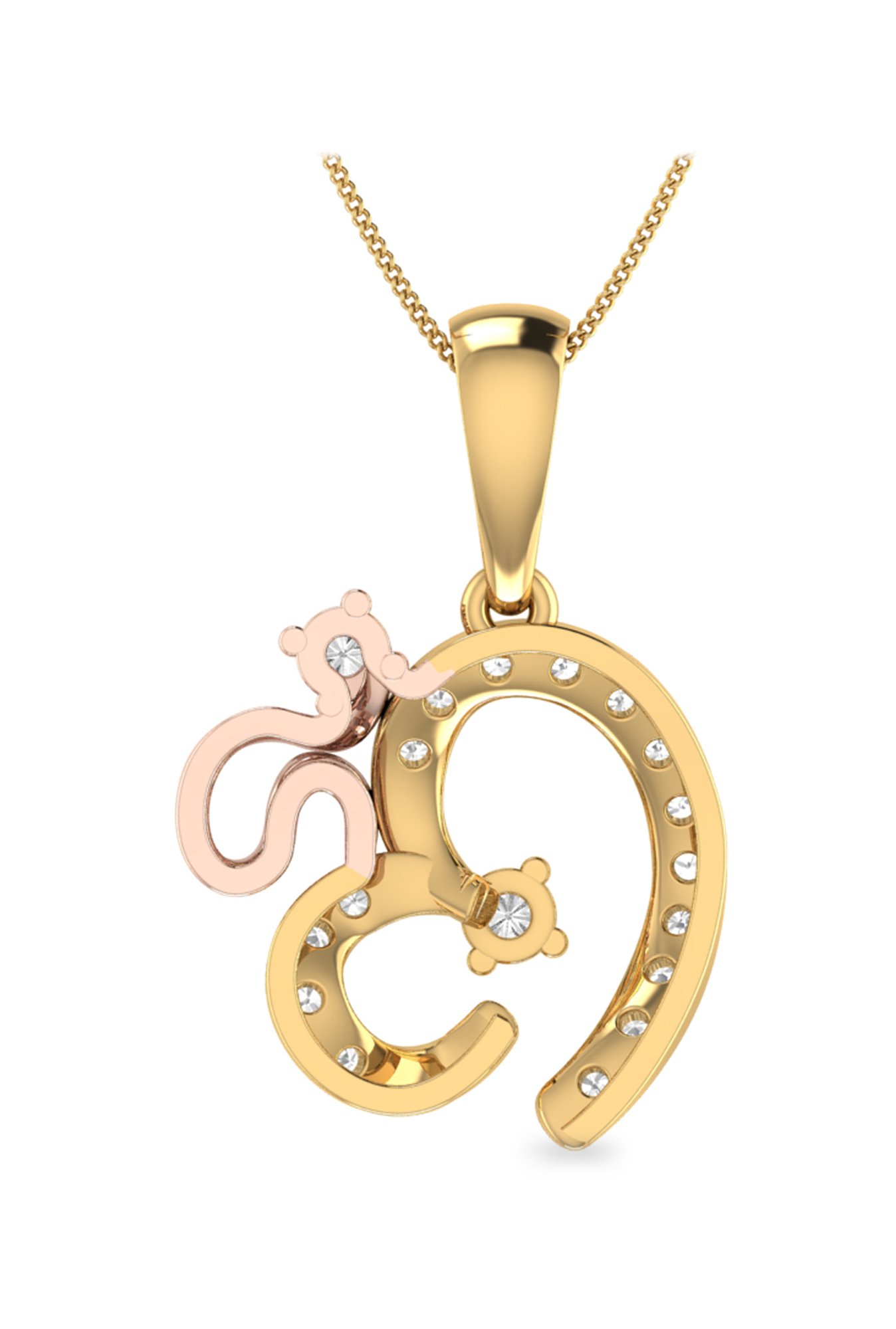 PC Jeweller Satvik 22 kt Gold Pendant without Chain