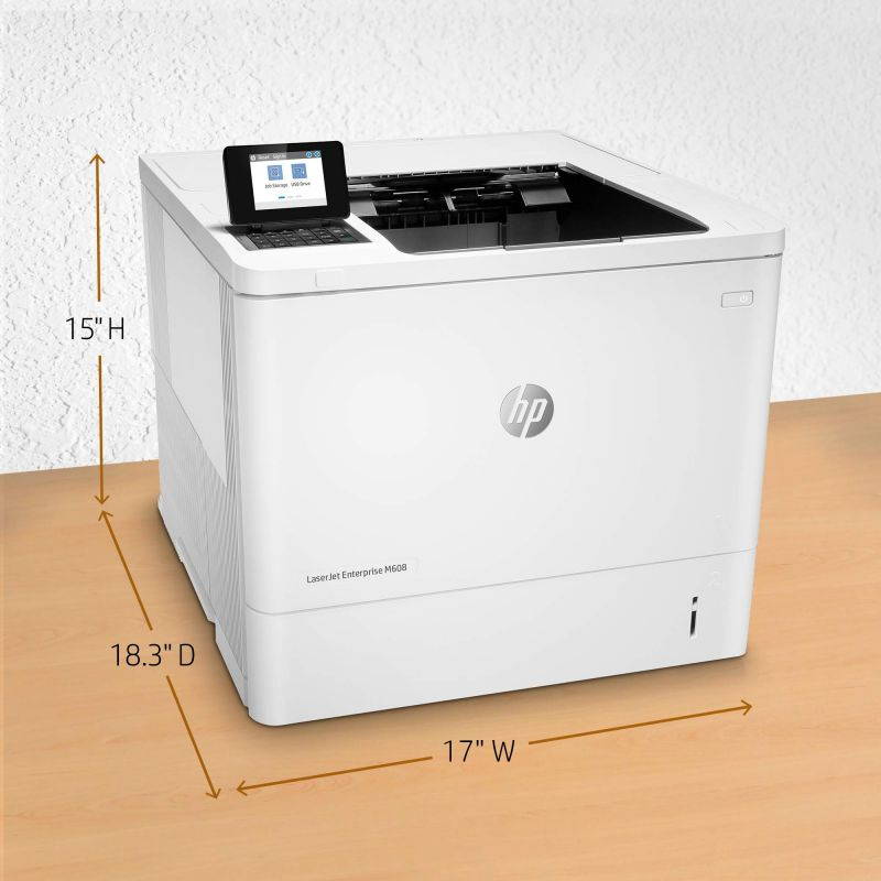 HP LaserJet Enterprise M608dn Monochrome Laser Printer