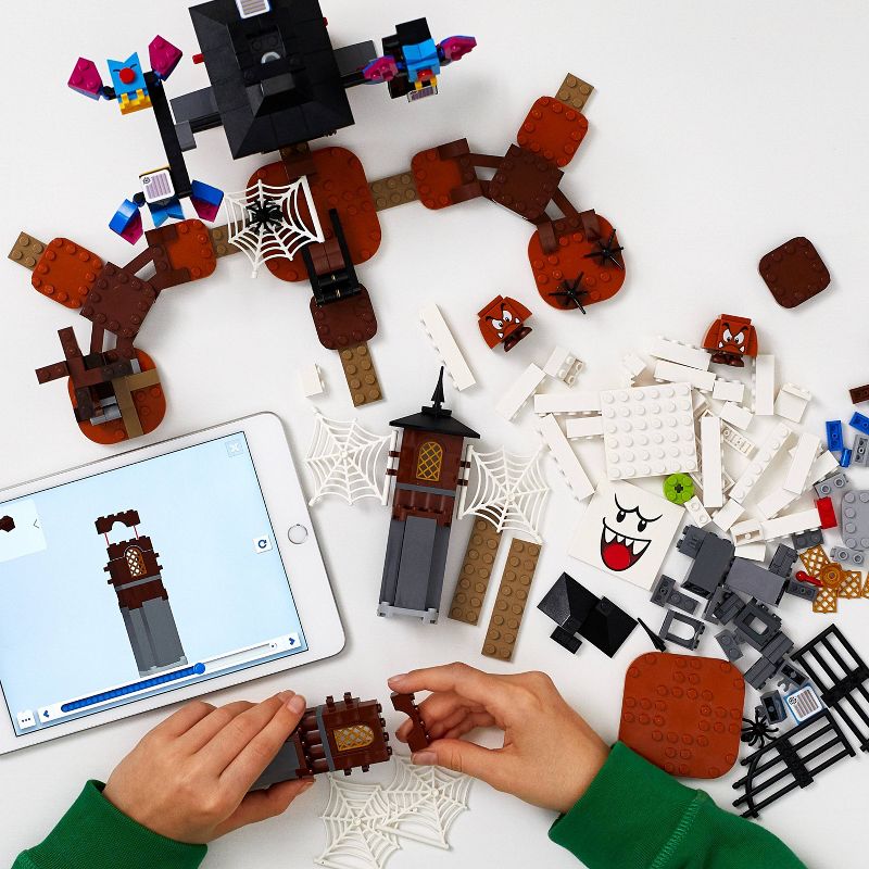 LEGO Super Mario King Boo and the Haunted Yard Expansion Set Collectible Toy for Kids 71377