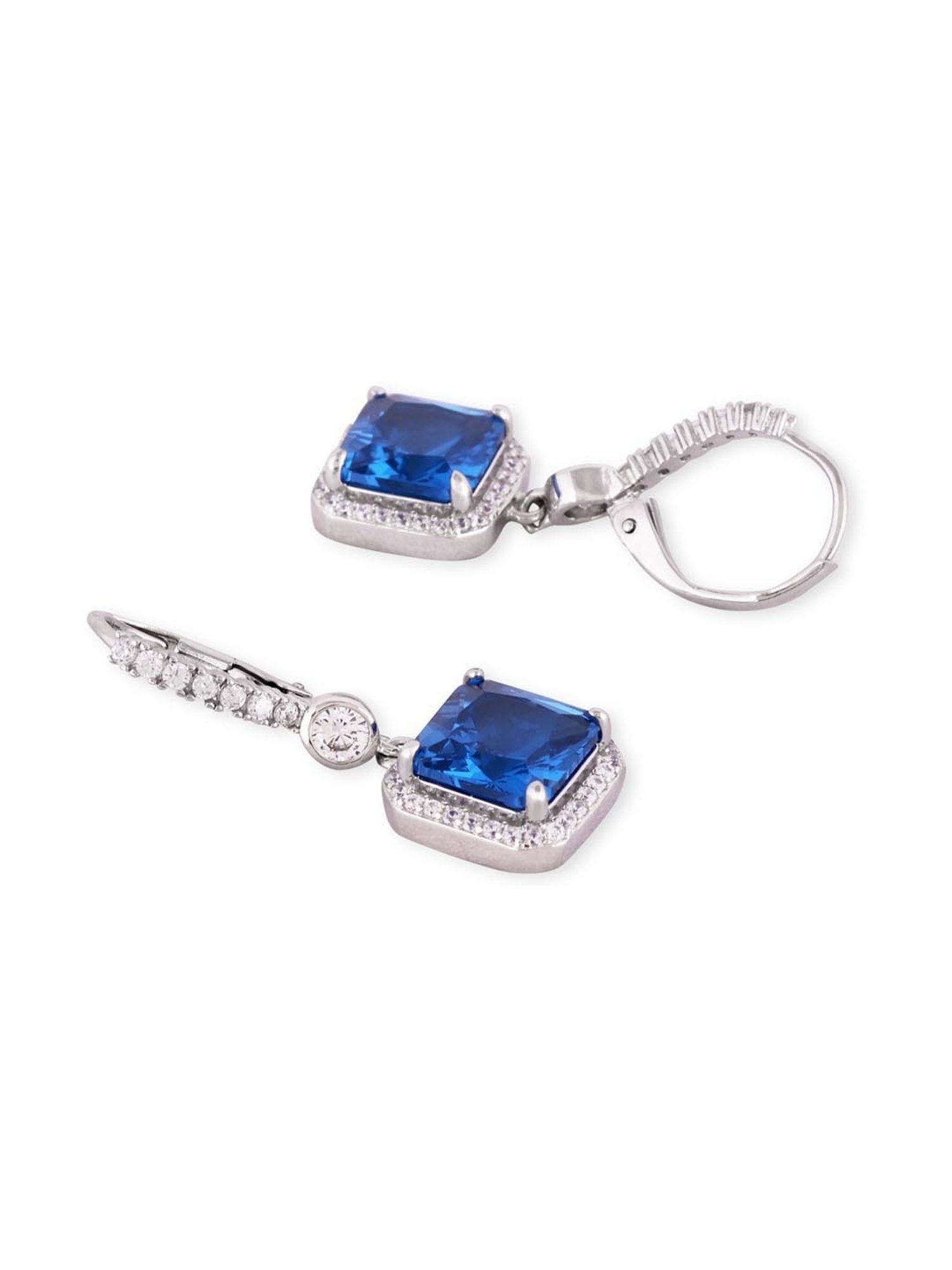 The Real Effect London Silver Earrings for Women