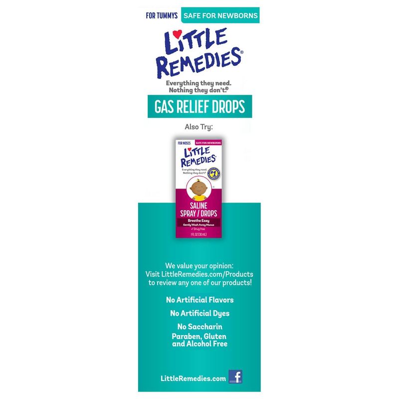 Little Remedies Gas Relief Drops for Babies - 1 fl oz