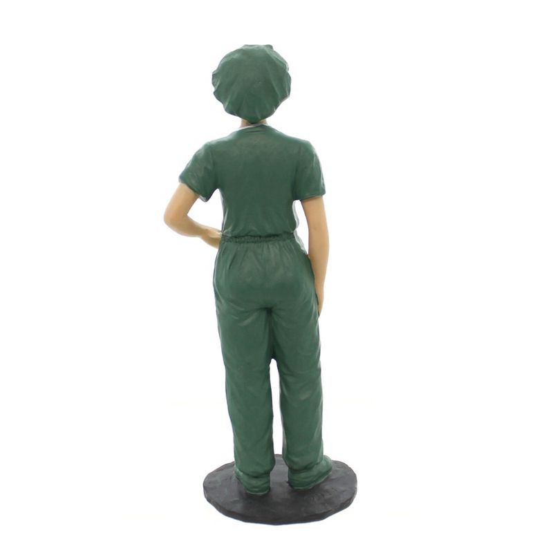 Figurine 7.75" Female Scrub Nurse White Medical Hospital  -  Decorative Figurines
