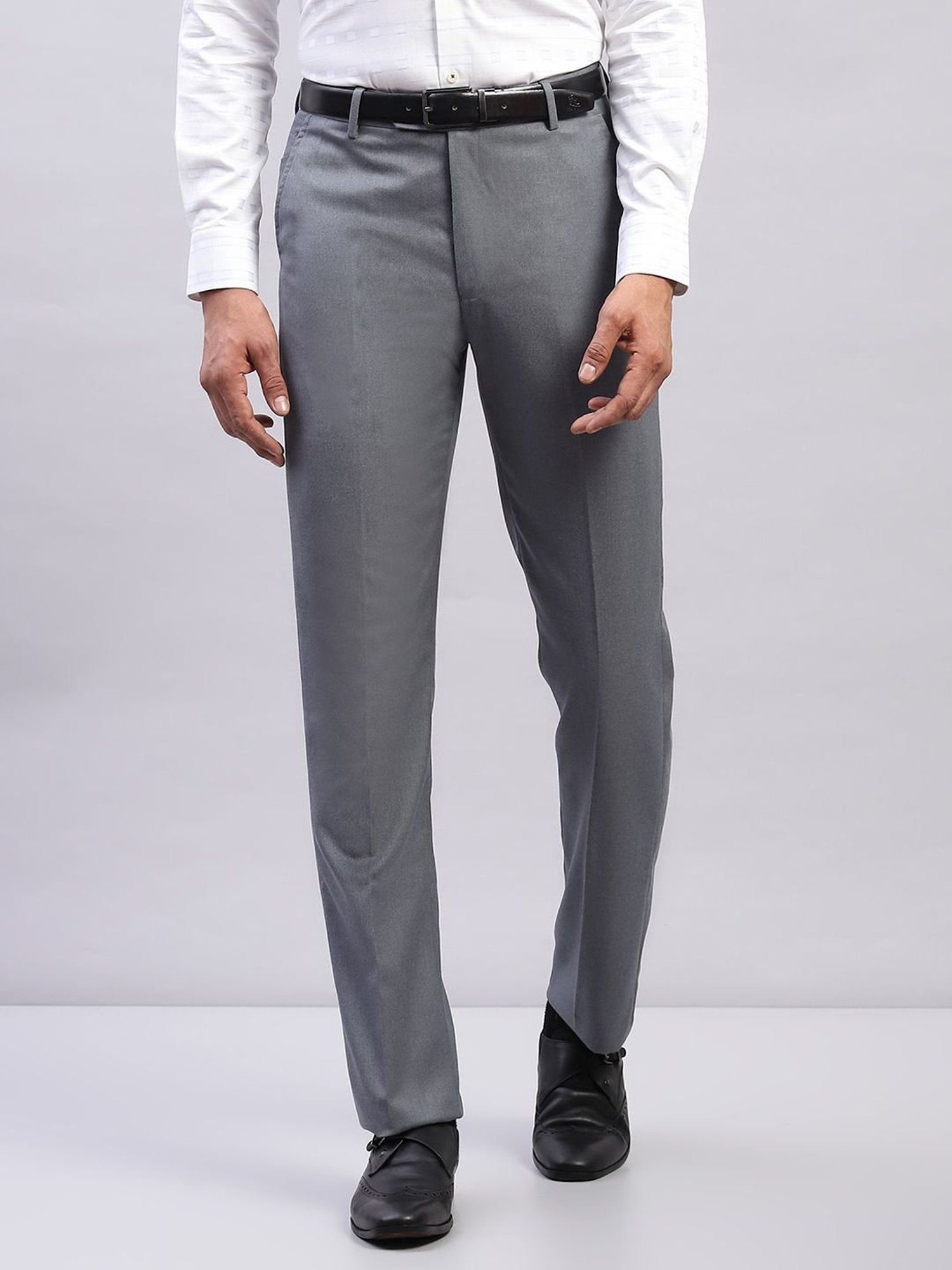 Monte Carlo Grey Smart Fit Trousers