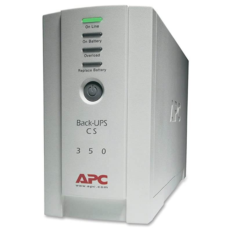 APWBK350  BackUPS CS Battery Backup System SixOutlet 350 VoltAmps