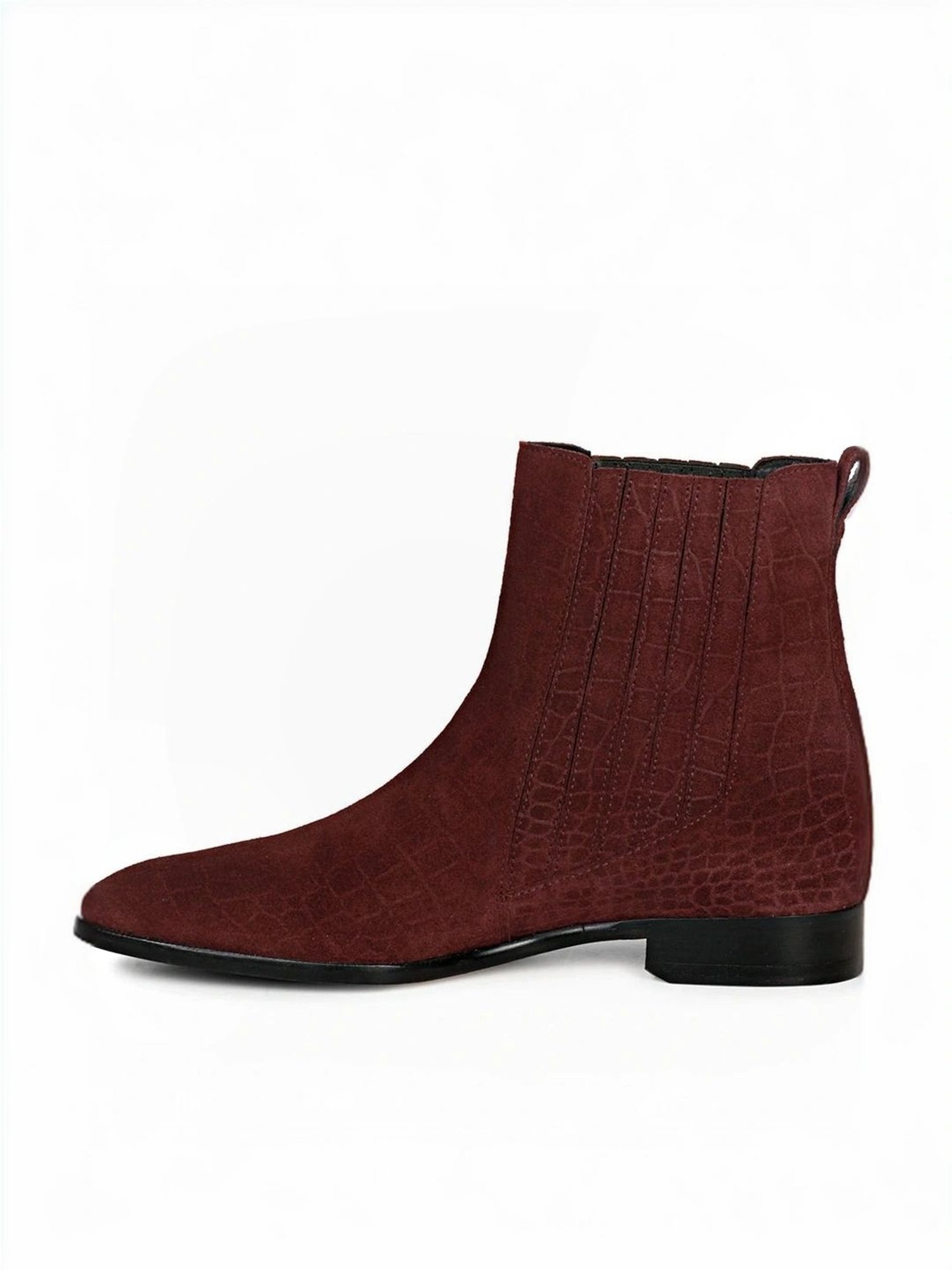Saint G Men's Gorile Burgundy Chelsea Boots