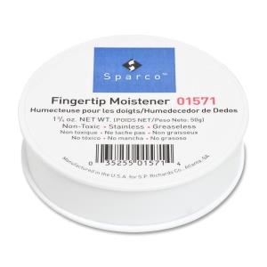 Sparco Fingertip Moistener Nonskid Back 1-3/4 oz. 01571