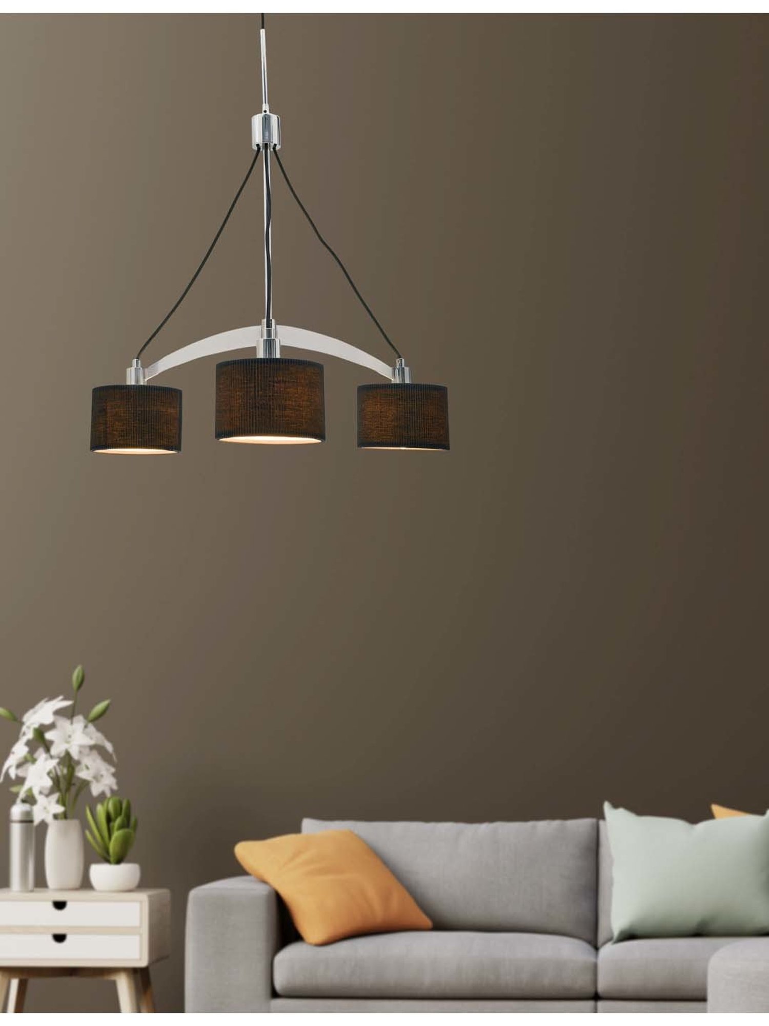 Fos Lighting Antique Brass Finish Allure 5 Light Chandelier - Set of 1