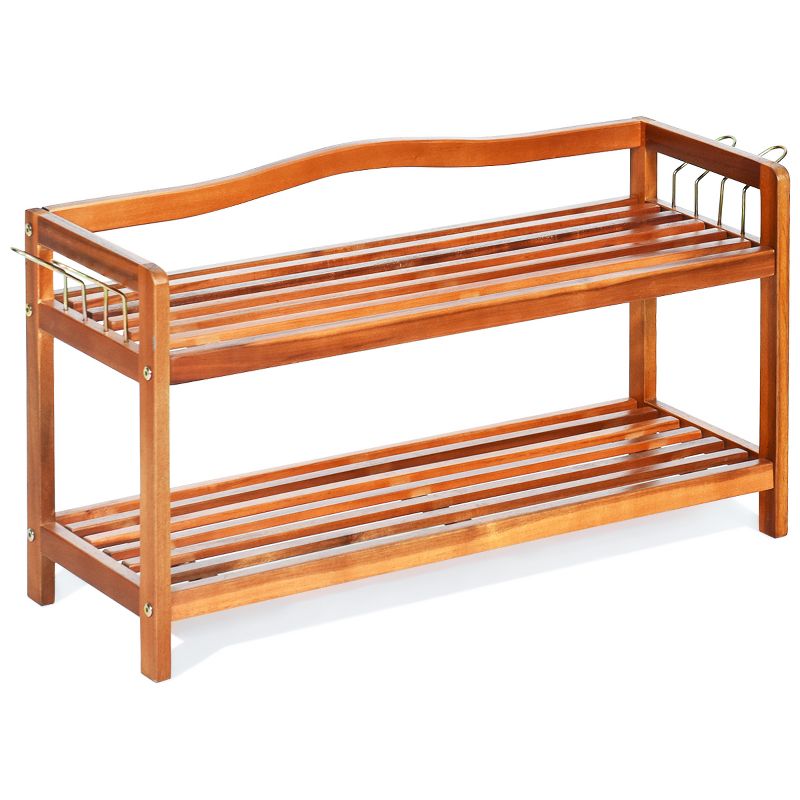 RealRooms Hopa Single Door Pantry Organization, Kitchen Organizer, Ivory Oak