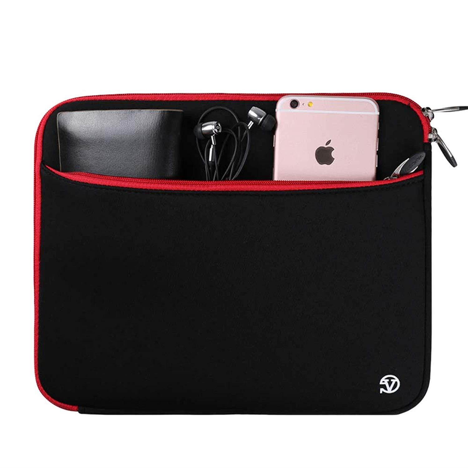 Neoprene 360&deg; Protective Laptop Sleeve Case for Samsung Galaxy Kids 7.0 /Galaxy Tab E/Galaxy Tab A (Red)