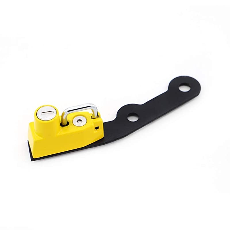 Helmet Lock for Yamaha XSR900 2015-2016 MT-09 2013-2017 FZ-09 2013-2017 FJ-09 2013-2017 - Yellow