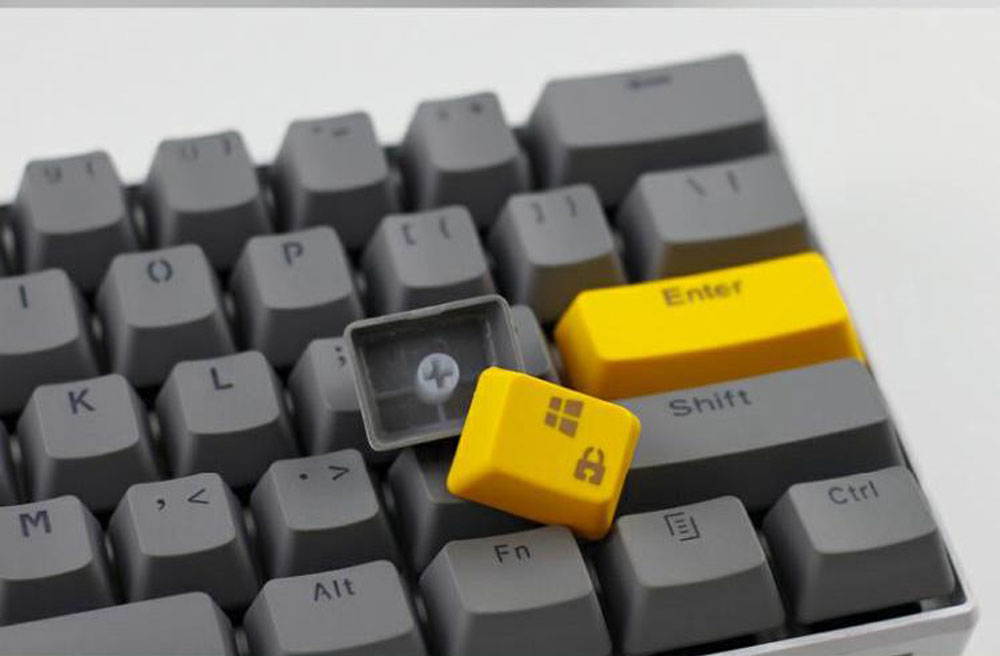 CUUWE 61 PBT Keycaps for 60 Percent Keyboard, Backlit Keycap Set for Mechanical Gaming Keyboard OEM Profile Keycaps with Key Puller for Cherry MX Switches GH60/RK61/GK61/Annie pro 2