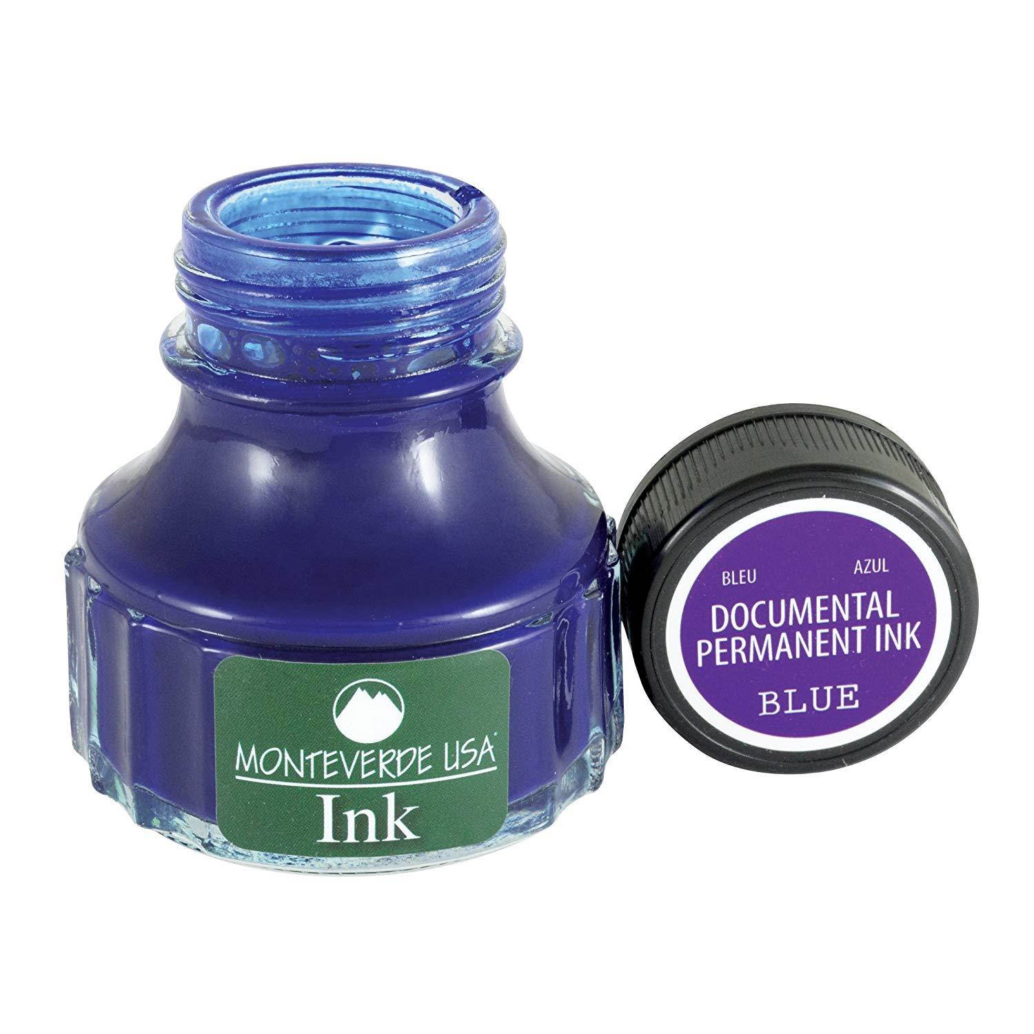 Monteverde USA Ink, 90 ml Documental Permanent Blue (G308DU)